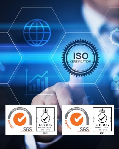 ISO 9001 & ISO 14001 renewal